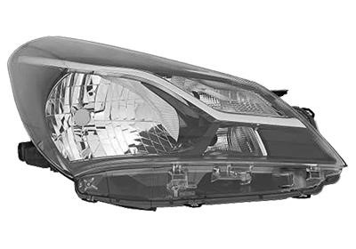 Headlight Toyota Yaris: 5344962 Van Wezel Headlamp