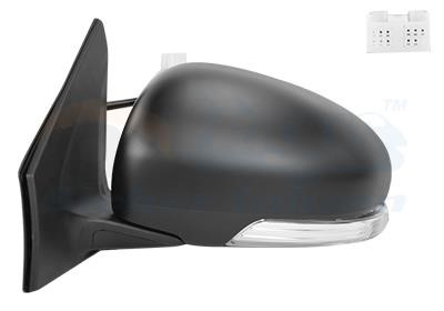 Door mirror Toyota iQ: 5410817 Van Wezel Outside Mirror