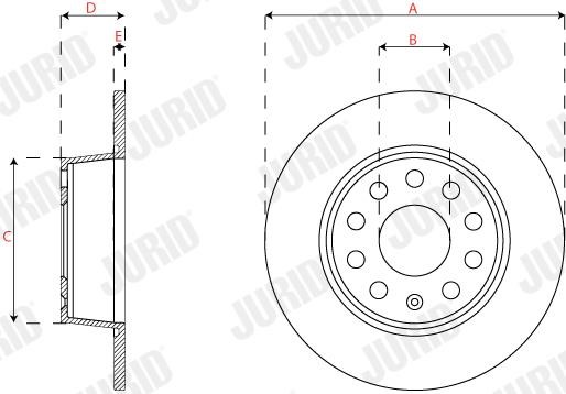 Buy Jurid/Bendix 563293JC at a low price in United Arab Emirates!
