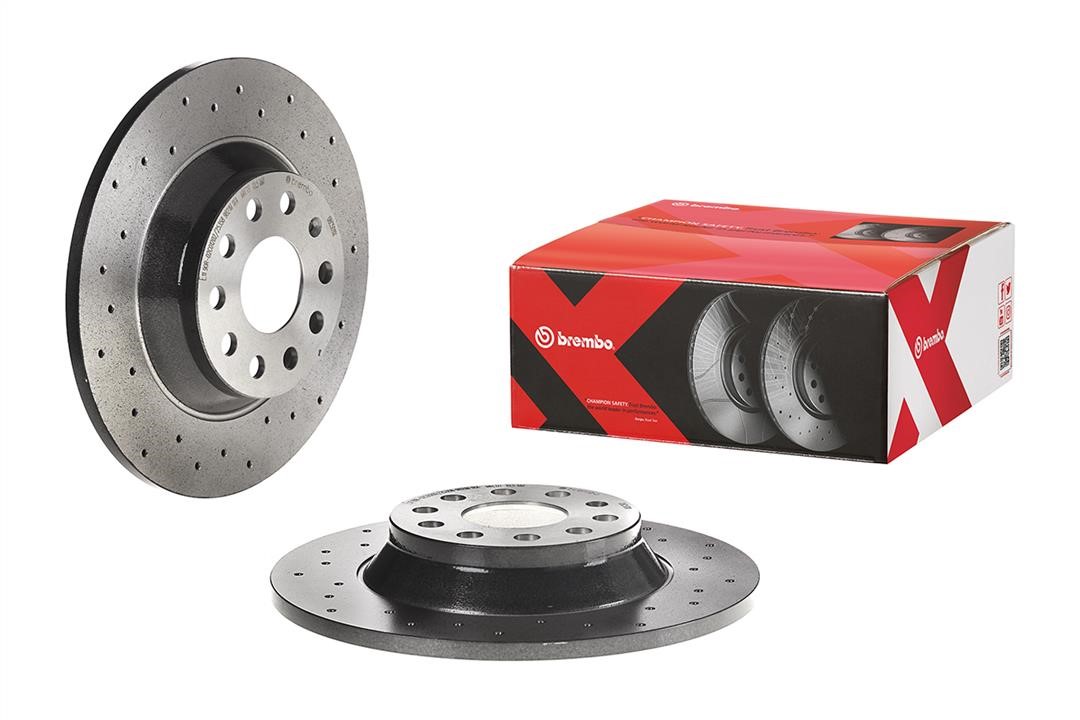 Brembo 08.C501.1X Rear solid brake disc 08C5011X 08C5011X Brembo Rear solid brake disc