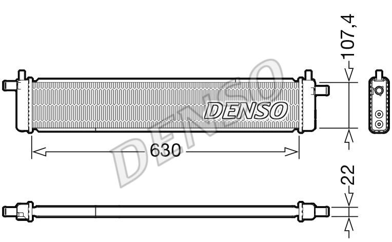 DENSO DRM51013 Radiator, engine cooling DRM51013