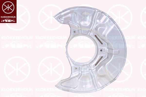 Brake dust shield Toyota: 8119377 Klokkerholm Brake dust shield