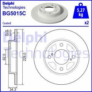 Delphi BG5015C Brake disk BG5015C