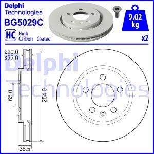 Delphi BG5029C Brake disk BG5029C