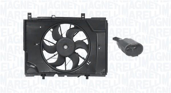 Magneti marelli 069422822010 Hub, engine cooling fan wheel 069422822010