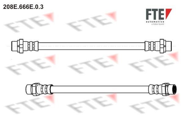 FTE 208E.666E.0.3 Brake Hose 208E666E03