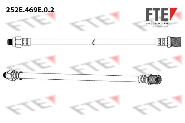 FTE 252E.469E.0.2 Brake Hose 252E469E02