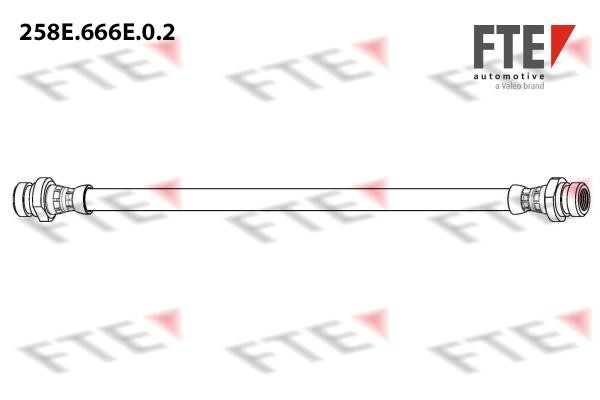 FTE 258E.666E.0.2 Brake Hose 258E666E02