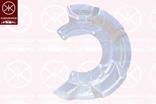 Brake dust shield Mini: 4001376 Klokkerholm Brake dust shield