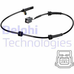 Delphi SS20796 Sensor, wheel speed SS20796