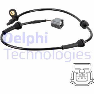 Delphi SS20802 Sensor, wheel speed SS20802