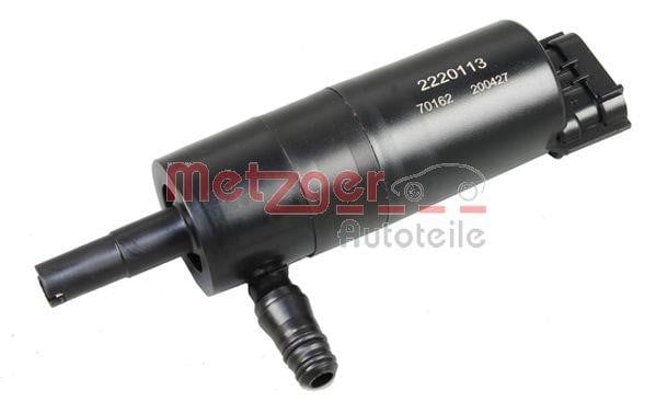2220113 Metzger Washer Fluid Pump, headlight cleaning