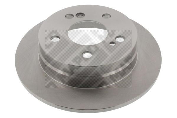 Mapco 15737 Rear brake disc, non-ventilated 15737