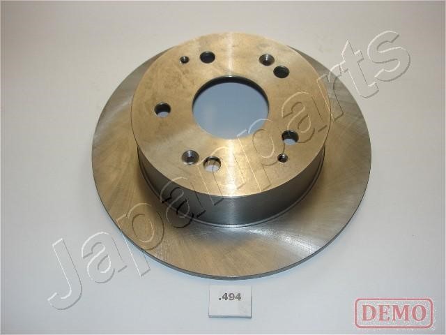 Japanparts DP-494C Rear brake disc, non-ventilated DP494C