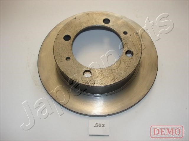 Japanparts DP-502C Rear brake disc, non-ventilated DP502C