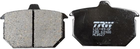 TRW MCB527 Brake Pad Set, disc brake MCB527