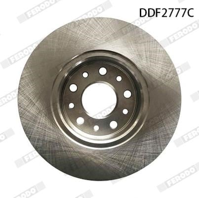 Rear brake disc, non-ventilated Ferodo DDF2777C