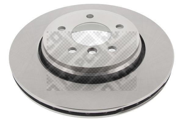 Mapco 15669 Rear ventilated brake disc 15669