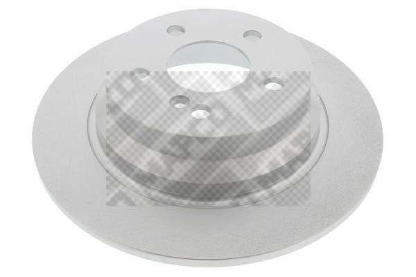 Mapco 15813C Rear brake disc, non-ventilated 15813C
