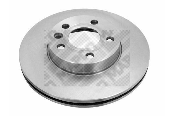 Mapco 15828 Front brake disc ventilated 15828