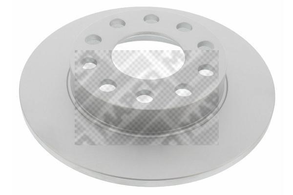 Mapco 15883C Rear brake disc, non-ventilated 15883C