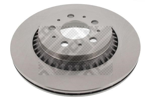 Mapco 25978 Rear ventilated brake disc 25978