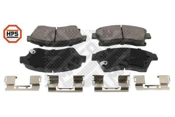 Mapco 6956HPS Front disc brake pads, set 6956HPS