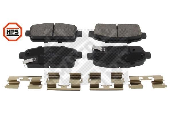 Mapco 6957HPS Rear disc brake pads, set 6957HPS