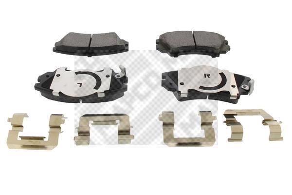 Mapco 6859/1HPS Brake Pad Set, disc brake 68591HPS