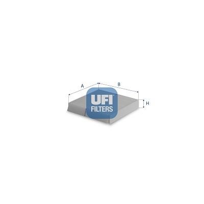 Ufi 53.523.00 Filter, interior air 5352300