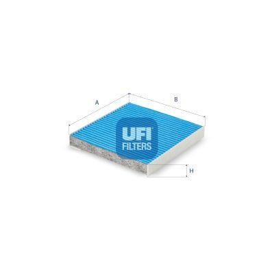 Ufi 34.306.00 Filter, interior air 3430600