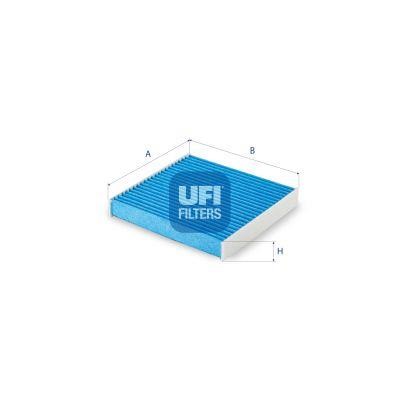 Ufi 34.318.00 Filter, interior air 3431800