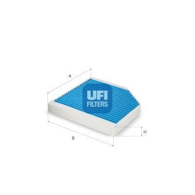 Ufi 34.390.00 Cabin filter 3439000 3439000 Ufi Cabin filter