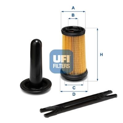 Ufi 44.005.00 Urea filter 4400500