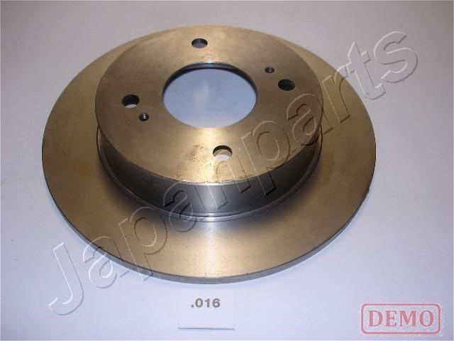 Japanparts DP-016C Rear brake disc, non-ventilated DP016C