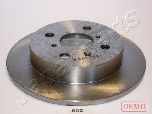 Japanparts DP-602C Rear brake disc, non-ventilated DP602C