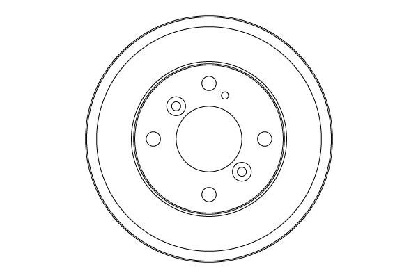 TRW DB4553 Brake Drum DB4553