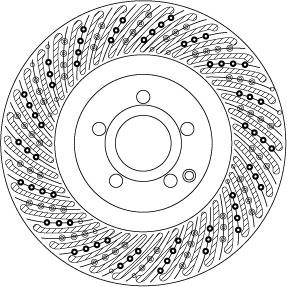 Brake disc Mercedes: DF6775S TRW Brake disc