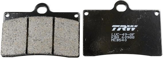 MCB540 TRW Brake pad set