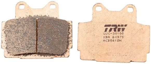 TRW MCB541SH Brake Pad Set, disc brake MCB541SH