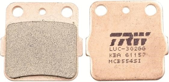TRW MCB554SI Brake Pad Set, disc brake MCB554SI