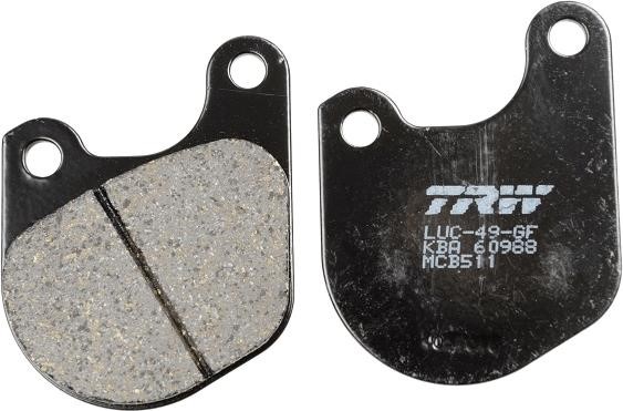 TRW MCB511 Brake Pad Set, disc brake MCB511