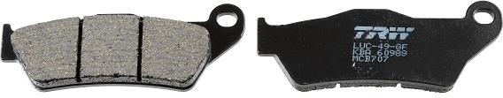 MCB707 TRW Brake pad set