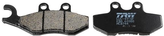 MCB744 TRW Brake pad set