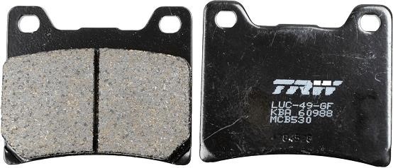 MCB530 TRW Brake pad set