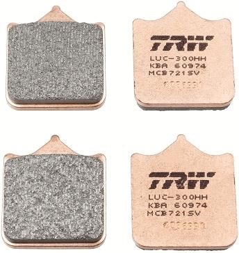 MCB721SV TRW Brake pad set