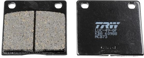 MCB73 TRW Brake pad set