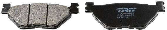 MCB731 TRW Brake pad set