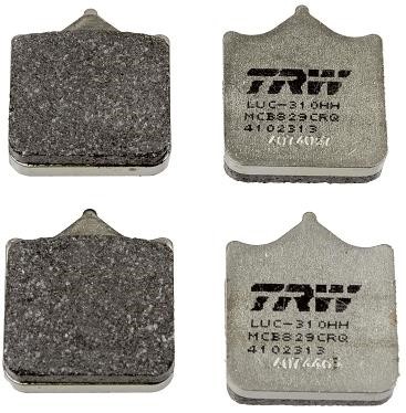 MCB829CRQ TRW Brake pad set