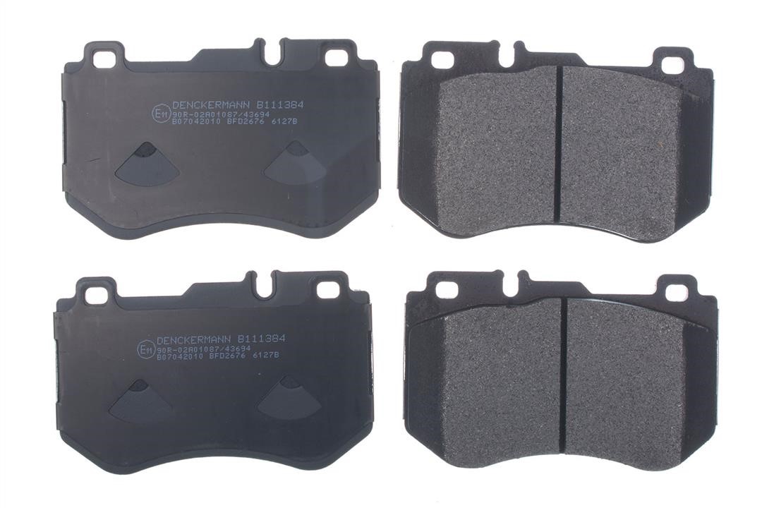 Denckermann B111384 Mounting kit brake pads B111384